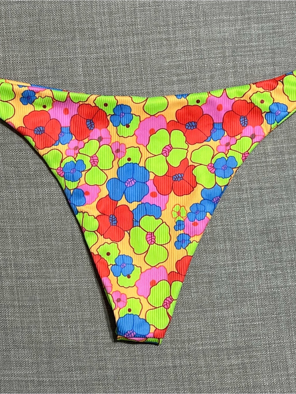 NWOT Colorful floral SHEIN Bikini Bottoms size large - Picture 4 of 4